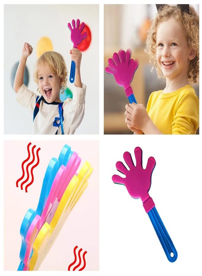 SSKR Hand Clappers Noisemakers for Parties, Sporting Events, Graduation Celebrations, Birthday Surprise Party - Pack of 4 - Image 3